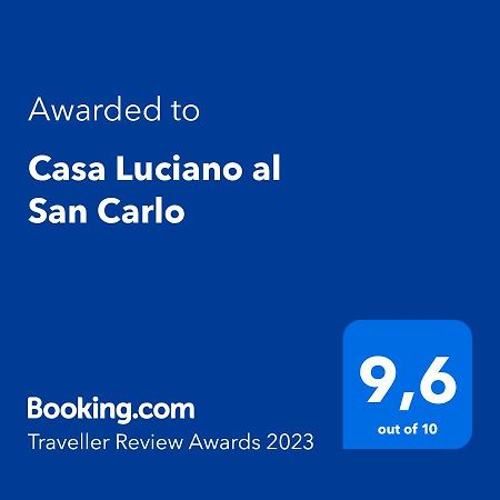Apartamento Casa Luciano al San Carlo Nápoles Exterior foto