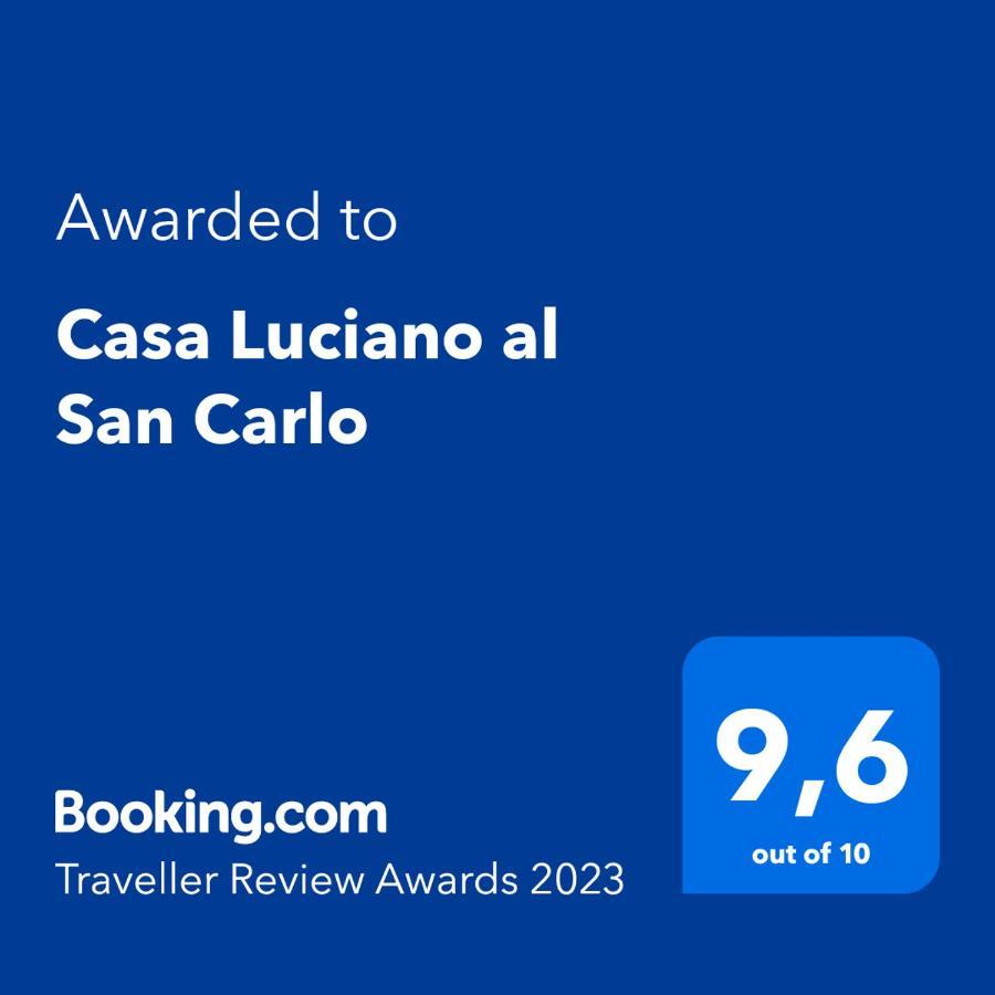 Apartamento Casa Luciano al San Carlo Nápoles Exterior foto